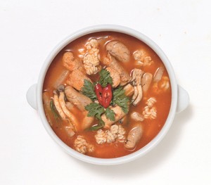 Altang, spicy pollack roe soup